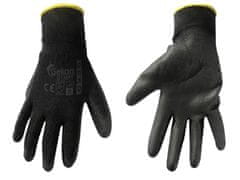 GEKO Pracovné rukavice PU 8" Black
