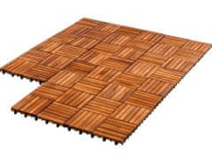Greatstore STILIST drevené dlaždice, mozaika 6, agát, 3 m2