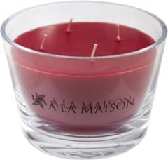A La Maison Vonná sviečka v skle RED horí 70 hodín
