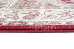 Chemex Koberec Dubai Módny Klasický Perzský Z287A Bil Červená 80x150 cm