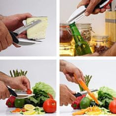 Alum online Multifunkčné nožnice do kuchyne 6v1 Clever Cutter