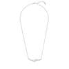 MOISS Luxusný strieborný náhrdelník so zirkónmi N0000479