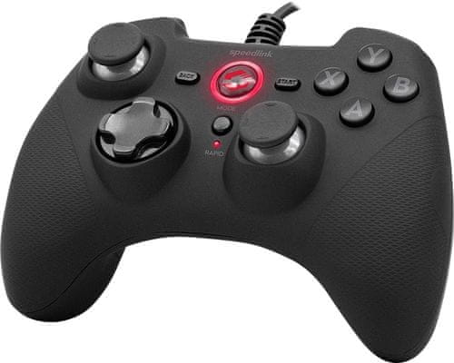 herný ovládač gamepad Speedlink Raiti pre PC, PlayStation 3, Nintendo Switch