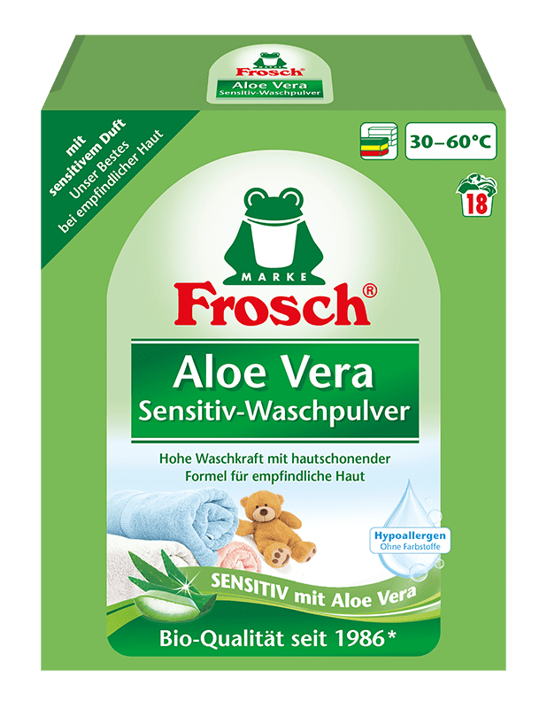 Frosch EKO Prací prášok Aloe vera 1,35 kg