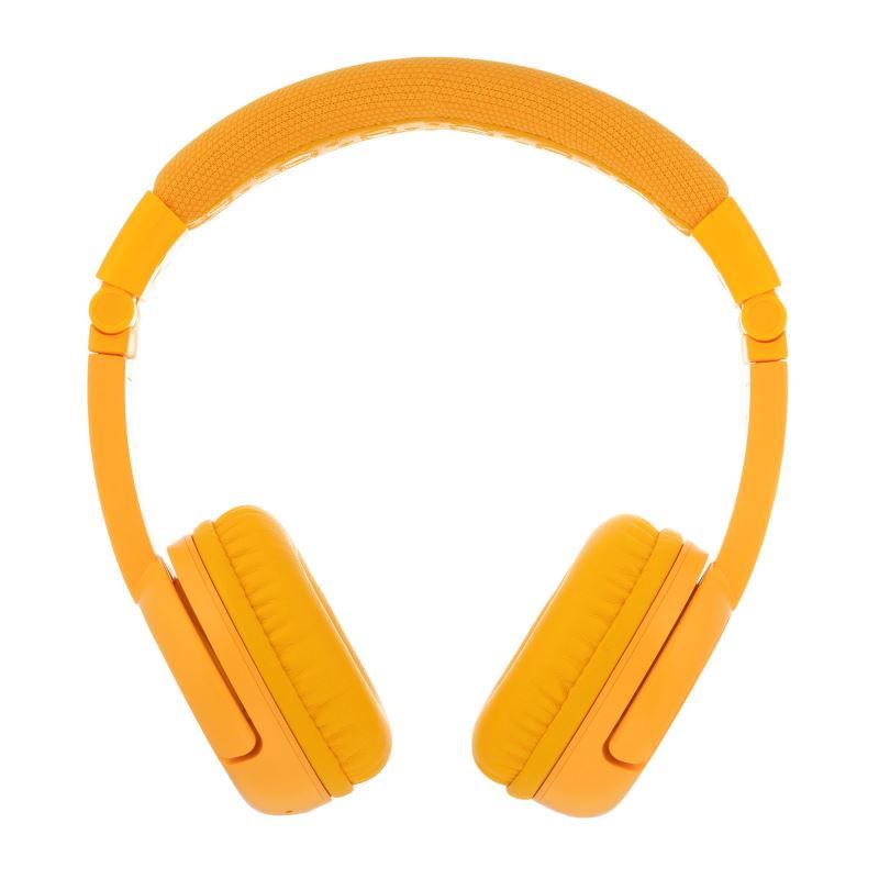 BuddyPhones Play+ detské bluetooth slúchadlá s mikrofónom, žlté - zánovné