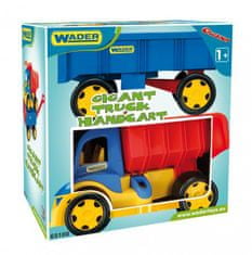 shumee Auto Gigant truck + dětská vlečka plast 55cm v krabici Wader