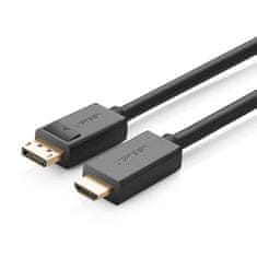 Ugreen DP101 kábel DisplayPort / HDMI 4K 1.5m, čierny