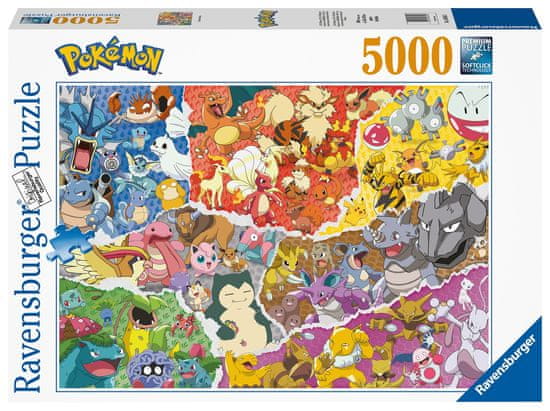 Ravensburger 168453 Pokémon 5000 dielikov