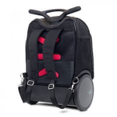 Nikidom Školská a cestovná taška na kolieskach Roller UP XL Black (27 l)