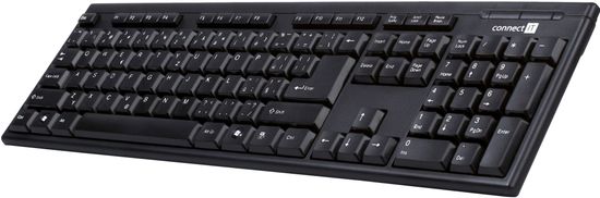 Connect IT klávesnica, USB, čierna (CI-58)