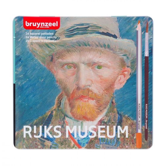 Bruynzeel Bruynzeel akvarelové farbičky z limitovanej edície Van Gogh, 24 ks