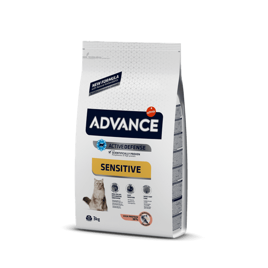 Advance Cat Adult losos a ryža Sensitive 3 kg