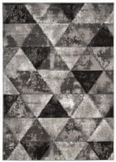 Chemex Koberec Bali Módní Turecké Vzory C426B Sivá Čierna 80x150 cm