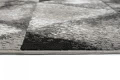 Chemex Koberec Bali Módní Turecké Vzory C426B Sivá Čierna 80x150 cm