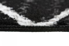 Chemex Koberec Bali Módní Turecké Vzory C429A Biela Čierna 80x150 cm