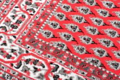 Chemex Koberec Bali Módní Turecké Vzory C512G Biela Červená 80x150 cm