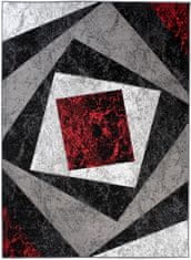 Chemex Koberec Bali Módní Turecké Vzory C585D Červená Čierna 80x150 cm