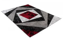 Chemex Koberec Bali Módní Turecké Vzory C585D Červená Čierna 80x150 cm
