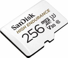 Micro SDXC High Endurance 128GB 100MB/s UHS-I U3 + SD adaptér, (SDSQQNR-128G-GN6IA)