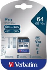 VERBATIM Pro SDXC 64GB (Class 10) (47022)