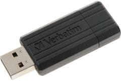 VERBATIM Store 'n' Go PinStripe 16GB čierna (49063)