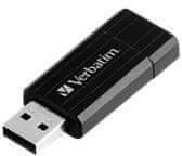 VERBATIM Store 'n' Go PinStripe 16GB čierna (49063)