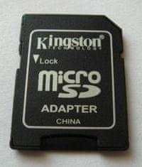 Kingston Micro SDHC 32GB Class 10 + adaptér (SDC10/32GB)