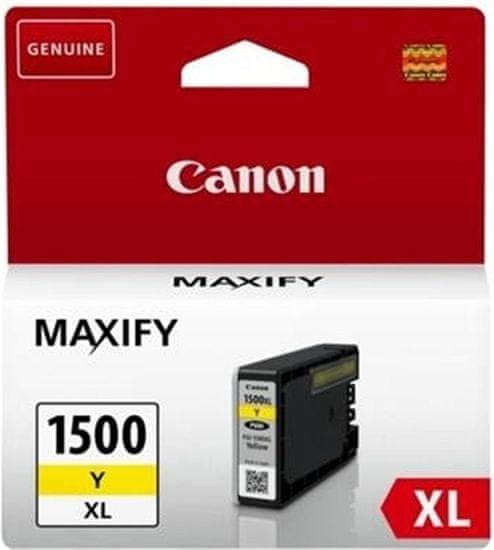 Canon PGI-1500XL Y, žltá (9195B001)
