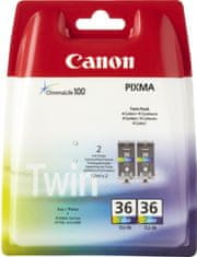 Canon CLI-36 color 2pack (1511B018), farebná
