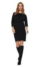 Vero Moda Dámske šaty VMGLORY 10137034 Black (Veľkosť M)