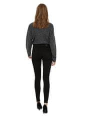 Vero Moda Dámske džínsy VMSOPHIA Skinny Fit 10198520 Black (Veľkosť M/34)