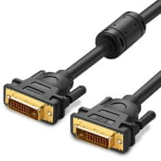 Ugreen DV101 kábel DVI (24+1) M/M 2m, čierny