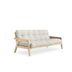 sofa GRAB + futon natural, prírodná