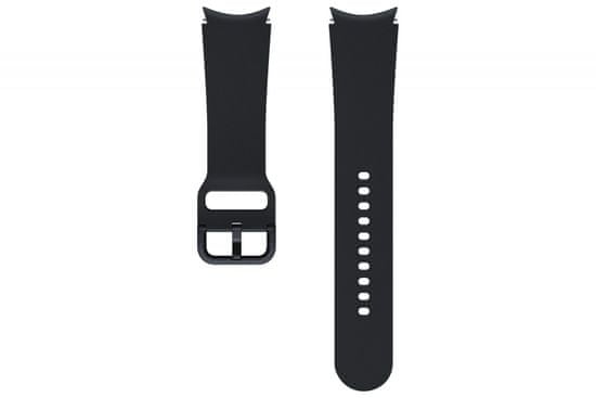 SAMSUNG Športový remienok (veľkosť S/M) pre Samsung Galaxy Watch 4 ET-SFR87LBEGEU, čierny