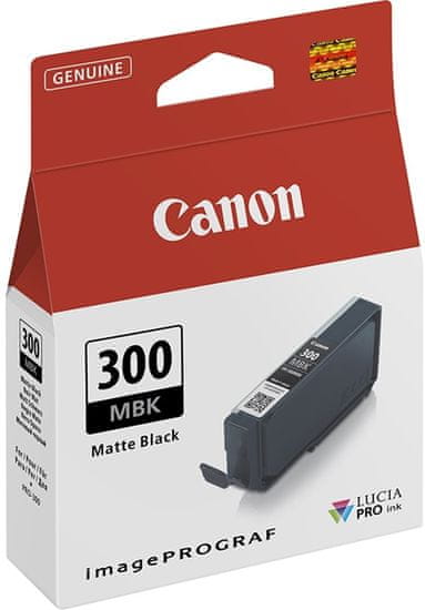 Canon PFI-300MBk, matná čierna (4192C001)