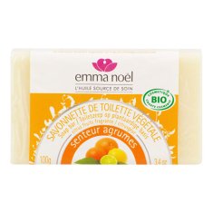 Emma Noël Mydlo rastlinné citrus 100 g BIO