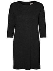 Vero Moda Dámske šaty VMGLORY 10137034 Black (Veľkosť M)