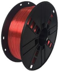 Gembird tisková struna (filament), PETG, 1,75mm, 1kg (3DP-PETG1.75-01-R), červená