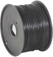 Gembird tisková struna (filament), PLA, 1,75mm, 1kg (3DP-PLA1.75-01-BK), čierna