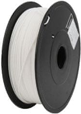 Gembird tisková struna (filament), PLA+, 1,75mm, 1kg (3DP-PLA+1.75-02-W), biela