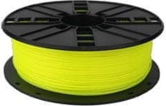 Gembird tisková struna (filament), PLA, 1,75mm, 1kg, fluorescentní žltá (3DP-PLA1.75-01-FY)