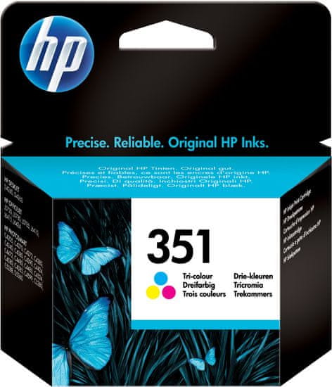 HP CB337EE, no.351, farebná