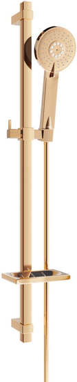 Mexen Dq40 posuvný sprchový set, ružové zlato (785404581-60)