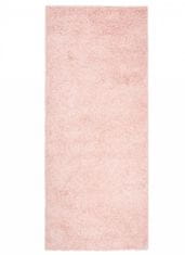 Chemex Koberec Essence Chodníkový Shaggy Mäkký Hustý P113A D Ružová 70x150 cm