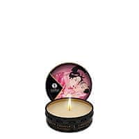 Shunga Shunga masážna sviečka okvetné lístky ruže 30ml
