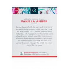 Exotiq Vášnivá masážna sviečka ExotiQ Massage Candle Vanilla Amber 200g