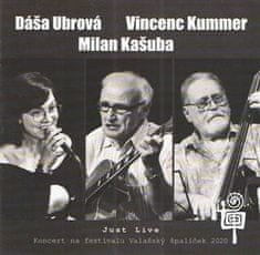 Dáša Ubrová &amp; Milan Kašuba &amp; Vincenc Kummer - Just Live - Koncert na festivalu Valašský špalíček 2020