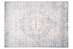Chemex Koberec Laos Dvouúrovňové Vintage N238A Ezn Béžová Krémová Modrá Sivá 80x150 cm