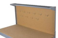 AHProfi Pracovný stôl s dierovanou doskou a úložným priestorom - WT4300
