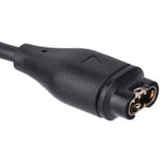 Akyga AK-SW-17 USB nabíjací kábel pre Garmin Fenix 5/6, Approach S40/S60, Vivoactive 3/4